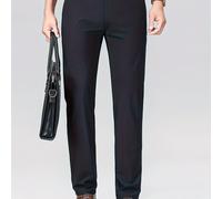TEMU Pantalones de traje rectos para hombre son adecuados para actividades comerciales y oficinas.