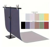 TEMU Papel de Fotográfico Cara de 6 Hojas, Adecuado para Estudio, Retratos y Sesiones de Fotos de Productos - Hojas de 57x87 cm, Fondos Neutros y , Rollo para Uso Profesional