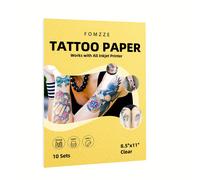 TEMU Papel de temporal impreso para impresora de tinta - Tamaño de carta de EE. UU. 8.5"X11", 5/10 JUECES - Hoja de transferencia de imagen DIY - colorido que 5 días
