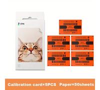 TEMU Papel para impresora Xiaomi Zink Pocket, paquete de 10/, 2x3 pulgadas, 50 mm*76 mm, acabado de , compatible con la impresora fotográfica portátil Xiaomi, material de oficina