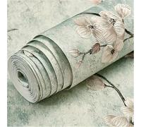 TEMU Papel pintado autoadhesivo vintage para fondos de TV, papel tapiz de tela no tejida para dormitorios y uso doméstico, pegatinas de pared