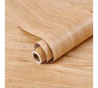 TEMU Papel Pintado de Madera de Autoadhesivo - 23.6" x 118" Impermeable, Removible, Papel de para Armarios de Cocina y Decoración del Hogar, Papel Tapiz, Móvil