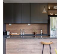 TEMU Papel Pintado de Vinilo Autoadhesivo - Negro Mate, , | Papel de Removible para Paredes, Cocinas, Encimeras y Armarios, Estilo Texturizado