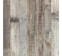 TEMU Papel Tapiz 3D Retro con de Madera en PVC