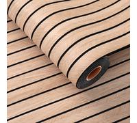 TEMU Papel tapiz autoadhesivo 3D con diseño texturizado de de madera, ideal para decorar dormitorios, salas de estar y comedores