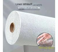 TEMU Papel Tapiz Autoadhesivo de 5M de Lino, con Diseño 3D, Impermeable y Resistente a la Humedad, Ideal para Decoración de Dormitorios, Adecuado para de , y en una Versión Más Gruesa.