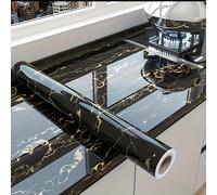 TEMU Papel Tapiz Autoadhesivo de Mármol, 0.15mm de Grosor, Fácil de , Combinación Sin Costuras e Instalación Sencilla, Ideal para Decoración de Paredes de Cocina y Baño, Adecuado para Paredes de Baño