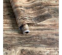 TEMU Papel Tapiz Retro con de Madera - Vinilo Autoadhesivo, Removible, Diseño de Ladrillo y Madera, Estilo , Ideal para Baño, Dormitorio, Gabinetes de Cocina, Mesas y Decoración de Oficina