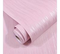 TEMU Papel Tapiz Vinílico Rosa a Rayas 3D, Removible, Ideal para Decorar Dormitorios, Salas de Estar, Habitaciones y Muebles, para Remodelaciones Interiores