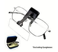 TEMU Paquete Combinado de 4 Aumentos 1.5x 2x 2.5x 3x Soporte de Lente Estilo Gafas Lupa Adecuado para Lectura, Lectura de , , Detección de Instrumentos de Precisión
