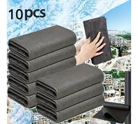 TEMU Paquete de 10 Paños de Fibra de Vidrio Ultra para Limpieza - Toalla Absorbente, Herramienta de Limpieza Marina, Uso en Salones, Baños y Superficies de Cristales de Cabina