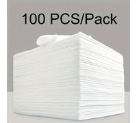 TEMU Paquete de 100 hojas de mesa de masaje desechables, tejido no tejido y amigable con la piel, transpirable, impermeable y, fundas de cama de spa para belleza, tatuajes, lencería cómoda 27" x 67"