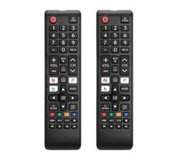 TEMU (Paquete de 2) control remoto universal los televisores Sam-, reemplazo compatible con los televisores inteligentes Sam-, LED, LCD, HDTV, 3D, series de TV