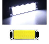 TEMU Paquete de 2 luces LED interiores para coche, camión, luces de lectura, barra de luz LED, luces de panel de , luces de techo para camión, furgoneta, barco, sin batería