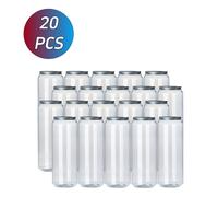 TEMU Paquete de 20 latas de 500 ml de fácil para tus bebidas preferidas, prácticas para actividades al aire libre y viajes, y necesitan un sellador para cerrar después del uso