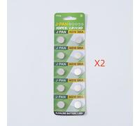 TEMU Paquete de 20 pilas alcalinas tipo botón que LR44, LR1130, LR626, LR41, LR621, AG13, AG10, AG4, AG3 y AG1, todas con una calificación de 1.5V.