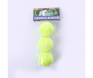 TEMU Paquete de 3 bolas de tenis de entrenamiento de elasticidad para competición, masaje