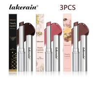 TEMU Paquete de 3 Lipstick, labial colorido, labial, hidratación profunda y de larga duración, anti-seco para otoño e invierno, fácil de aplicar, añade E, nutrición para labios, cosméticos para mujer