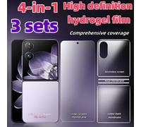 TEMU Paquete de 3 protectores de pantalla de hidrogel HD, para teléfono Xiaomi Mix FLIP, película antiarañazos de cobertura total para pantallas plegables, unisex