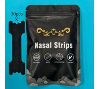 TEMU Paquete de 30 Tiras Nasales Deportivas, Adhesivo Extra-Fuerte para la el Ejercicio y Dormitorio - Ajuste Universal Ancho en