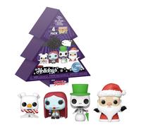 TEMU Paquete de 4 Pocket Pop : Jack Skellington, Sally, Boogie y Zero, La de Navidad