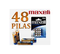 TEMU Paquete de 48 pilas Maxell LR03 AAA