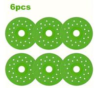TEMU Paquete de 6 discos de esmeril de hierro | Para recortar azulejos de cerámica y cortar placas de roca , duraderos y de precisión, medio de circonio alúmina