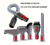 TEMU Paquete de Accesorios para Aspiradora de Tamaño Grande Dyson V15, V12, V11, V10, V7, V8 Detect Cyclone Fluffy Mattress con Herramientas de Cepillo de Repuesto