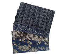 TEMU Paquete de Tela de Algodón Japonés para Patchwork, Costura de Muñecas y Bolsos - 20x25cm, Ideal para Invierno, Año