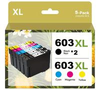TEMU Paquetes de 5/6 Cartuchos de Tinta 603XL Compatibles con Epson 603 XL 603 para XP 3100 Home XP-2100 XP-2105 XP-2150 XP-2155 XP-3100 XP-3105 XP-3150 XP-3155 Workforce WF-2810