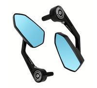 TEMU Par de Espejos Retrovisores Ajustables para Scooters - Giratorios 360°, Fácil Instalación en Manillares, CNC, - Mejora la Visibilidad y Seguridad - Regalo para Ciclistas