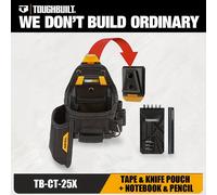 TEMU para Cinta y con Cuaderno y Lápiz, Bolsa de Almacenamiento para Herramientas