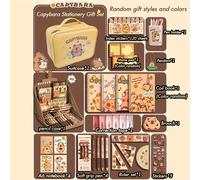 TEMU ¡ para con Carpinchos! Set de Papelería Súper Estuche, Cuaderno, Bolígrafos | Lindo Regalo de Navidad para Amantes de