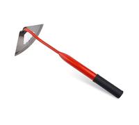 TEMU para desmalezado, hueca, hoja de sierra engrosada, de acero, artefacto para desmalezado, agrícola de mango largo, grande de acero