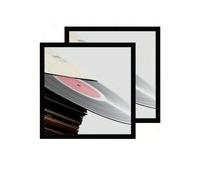TEMU para Discos de 12.5x12.5, Resistente y , de PVC para Vinilos, Decoración para Pared Fácil de Colgar, Adecuado para Portadas de LP de 12x12