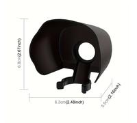 TEMU Para DJI Pocket 3: Capucha de Lente con Visera ()
