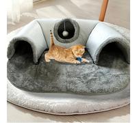 TEMU para gatos : Una combinación de un para gatos, un tapete y un diseño antideslizante para todas . accesorio versátil para gatos como , cama y pasillo, desmontable como lavable.