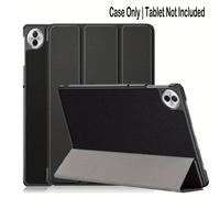 TEMU para Honor Pad 10, 12.1 pulgadas, de cuero sintético, protección, función de dormir/encender, un soporte de tres pliegues y protección completa de 360°