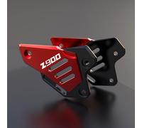 TEMU Para la motocicleta Kawasaki Z900, cubiertas de ala izquierda y derecha y protectores de talón de pedal trasero para 2017 a 2024