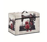 TEMU para máquinas de coser con almacenamiento para herramientas de costura, compatible con modelos Brother y individuales, y lavable en una lavadora