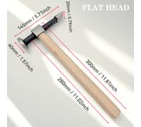 TEMU para Metálica Reparación de Abolladuras Herramientas de Reparación Automotriz Cabeza y Redonda de Acero Especial para y Reparación de Autos