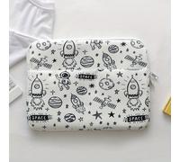 TEMU para Portátil a Cuadros de Tablero de Ajedrez Aprobada por la TSA - Nylon Duradero, Protección Anticaída para Dispositivos de 11" y 13