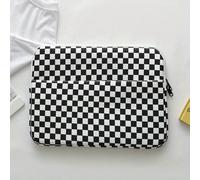 TEMU para Portátil a Cuadros de Tablero de Ajedrez Aprobada por la TSA - Nylon Duradero, Protección Anticaída para Dispositivos de 11" y 13