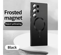 TEMU para Teléfono: Adecuada para for Samsung for Galaxy S26 S25 S24 S23 S22 S21 S20 Series, Mate TPU Absorción Carga Inalámbrica Spray Metálico Protección Completa de