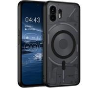TEMU para Teléfono - Carcasa Duradera para Nothing Phone 2 2A Plus, de Plástico Duro, con Capacidad de Carga Inalámbrica Magnética