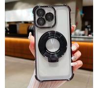 TEMU para Teléfono - Cubierta Premium Transparente de TPU para Honor 400 Lite 5G con Soporte de Anillo - Superior de TPU Transparente Chapado para Honor 400 Lite 5G