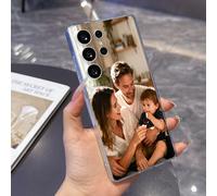 TEMU para Teléfono: Diseño Personalizado DIY con Impresión UV, Cubierta Transparente, Protección Completa para for Samsung Galaxy S22 S23 S24 S25 S26 FE, Regalo Ideal para , Niño y Niña