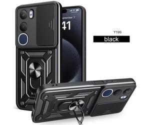 TEMU para Teléfono - Resistente a Golpes con Soporte, Compatible con Modelos Vivo Y04, Y29S, Y16, Y17S, Y19S, Y27, Y28, Y35, Y36, Y39 y V50 Lite.
