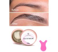 TEMU para y estilizar las cejas - Fórmula de secado rápido 3D con duradera, agarre natural sin manchas