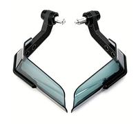 TEMU Parabrisas de motocicleta modificados tipo bocina, deflectores de viento para manillar, protectores de bocina, para Yamaha/Kawasaki/para BMW/para /para Ducati.